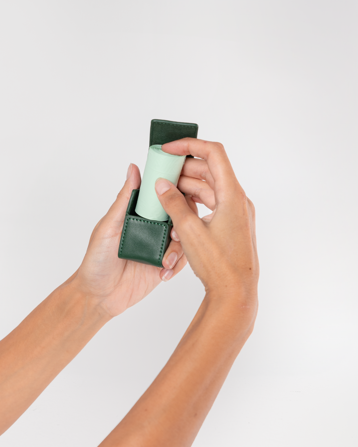 Forrest Green Poop Bag Holder