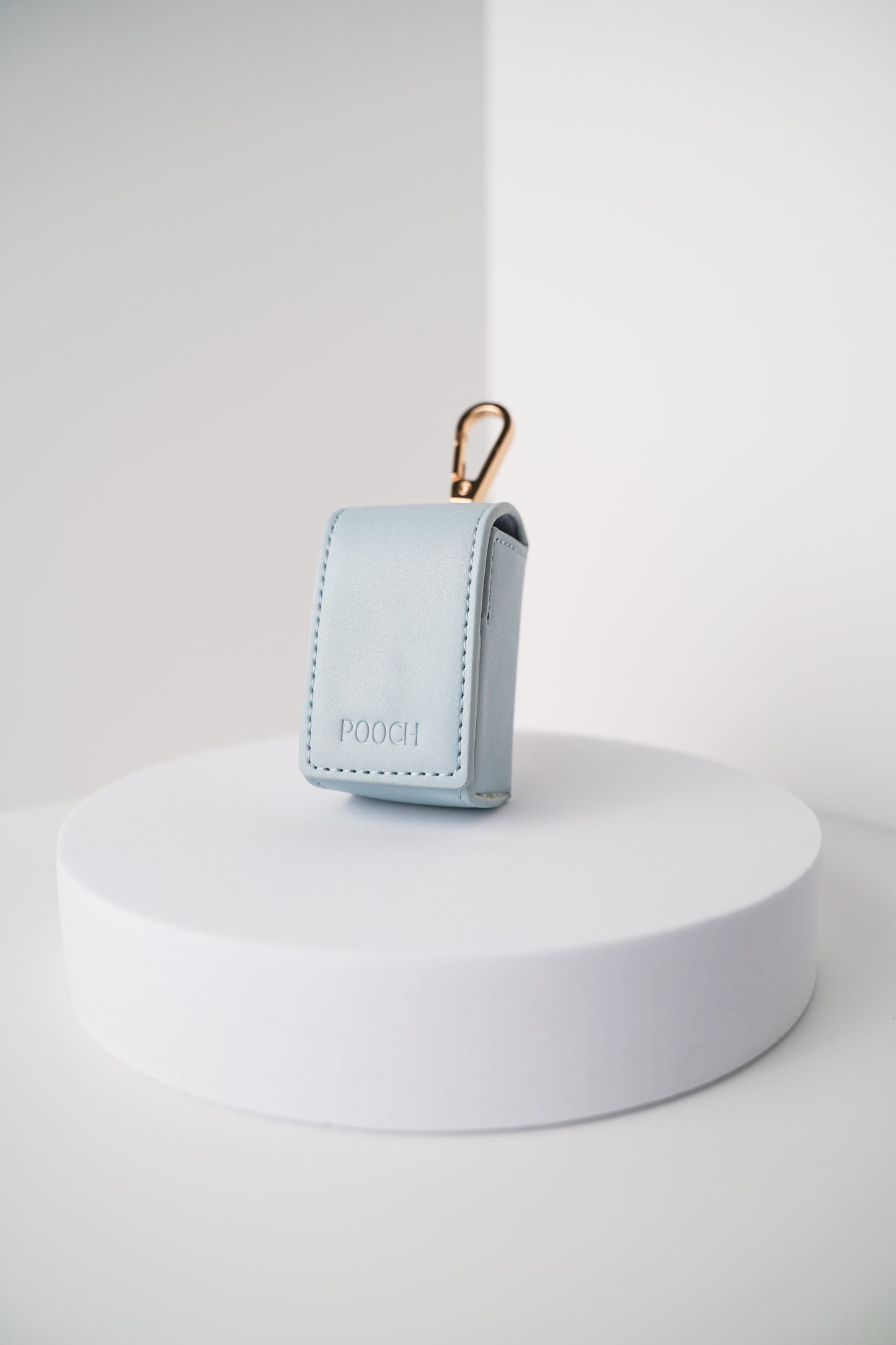 Pearl Blue Poop Bag Holder
